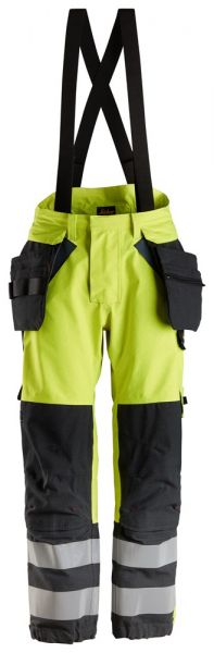 6568 Snickers Hose ProtecWork Gore-Tex HiVis Kl. 2, Regular Fit