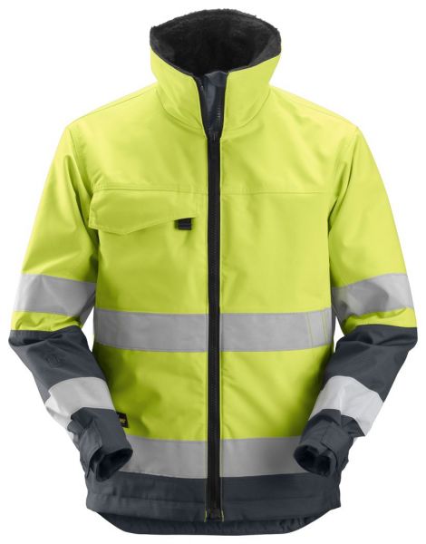 1138 Snickers Core High-Vis, Isolierende Arbeitsjacke, Klasse 3