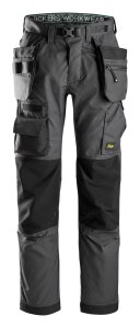 6923 Snickers FlexiWork, Floor Layer Work Pants+ Holster...