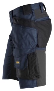 6141 Snickers AllroundWork Stretch Shorts HP - 9504 marineblau-schwarz - 044 (Standardgrösse)