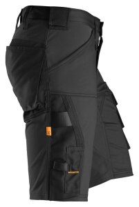 6143 Snickers AllroundWork Stretch Shorts - 0404 schwarz - 064 (Standardgrösse)