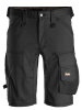 6143 Snickers AllroundWork Stretch Shorts - 0404 schwarz - 064 (Standardgrösse)