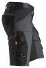 6143 Snickers AllroundWork Stretch Shorts - 5804 stahlgrau-schwarz - 044 (Standardgrösse)