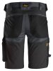 6143 Short Snickers AllroundWork Stretch - 5804 gris acier-noir - 052 (taille standard)