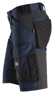 6143 Snickers AllroundWork Stretch Shorts - 9504 marineblau-schwarz - 050 (Standardgrösse)