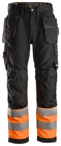 6233 Pantaloni Snickers AllroundWork HV + HP CL1 - 0455...