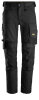6341 Pantalon Snickers AllroundWork Stretch - 0404 noir - 146 (longueur extra-longue : +6 cm)