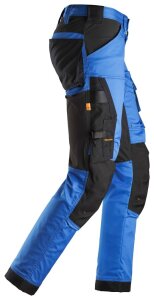 6341 Snickers AllroundWork Stretch Hose - 5604 blau-schwarz - 204 (Extra-Kurzgrösse: -12cm Beinlänge)