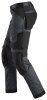 6341 Snickers AllroundWork Stretch Hose - 5804 stahlgrau-schwarz - 152 (Langgrösse: +6cm Beinlänge)