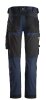 6341 Snickers AllroundWork Stretch Hose - 9504 marineblau-schwarz - 046 (Standardgrösse)
