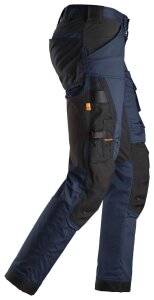 6341 Pantaloni elasticizzati Snickers AllroundWork - 9504 blu navy-nero - 052 (taglia standard)