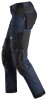 6341 Pantalon stretch Snickers AllroundWork - 9504 bleu marine-noir - 146 (longueur extra-longue : +6 cm)