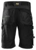 6914 Snickers FlexiWork Shorts+ - 0404 black - 052 (standard size)