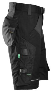 6914 Snickers FlexiWork Shorts+ - 0404 schwarz - 064 (Standardgrösse)