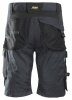 6914 Snickers FlexiWork Shorts+ - 5804 stahlgrau-schwarz - 048 (Standardgrösse)