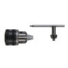 Zahnkranzbohrfutter mit Sicherungsschraube M18 x 2,5 / 3,0-16 mm / Milwaukee # 4932320014 / EAN: 4002395310784