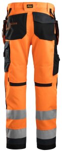 6230 Snickers AllroundWork, High-Vis Arbeitshose+ mit HT,...