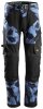 6903 Snickers FlexiWork Arbeitshose - 8604 camuflageblau-schwarz - 050 (Standardgrösse)