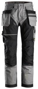 6214 Snickers RuffWork, Canvas+ Work Pants with Holster Pockets, Regular Fit