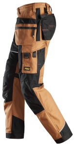 6214 Snickers RuffWork, Canvas+ Work Pants with Holster Pockets, Regular Fit