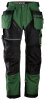 6214 Snickers RuffWork, Canvas+ Arbeitshose mit Holstertaschen, Regular Fit