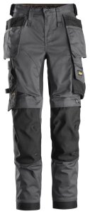 6247 Snickers Damen AllroundWork, Arbeitshose, Stretch mit Holstertaschen, Slim Fit