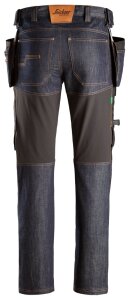 6955 Snickers FlexiWork Denim Jeans Arbeitshose mit...