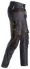 6955 Snickers FlexiWork Denim Jeans Arbeitshose mit Holstertaschen, Slim Fit