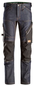 6956 Snickers FlexiWork, Denim Jeans Arbeitshose, Slim Fit
