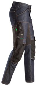 6956 Snickers FlexiWork, Denim Work Pants, Slim Fit