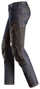 6956 Snickers FlexiWork, Denim Jeans Arbeitshose, Slim Fit