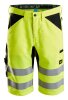 6132 Snickers LiteWork, High-Vis Shorts+ Klasse 1 - 6604 gelb-schwarz - 048 (Standardgrösse)