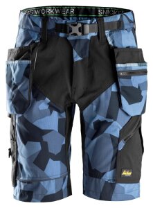 6904 Snickers FlexiWork ArbeitsShorts, mit Holstertaschen...