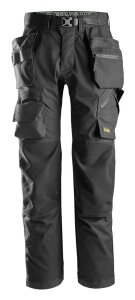 6923 Snickers FlexiWork, Floor Layer Work Pants + Holster...