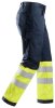 6900 Pantalon Snickers HV Service Logistique, taille 1 - 9566 bleu marine-jaune - 044 (taille standard)