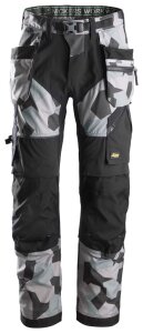 6902 Snickers FlexiWork Arbeitshose, mit Holstertaschen -...