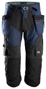 6905 Pantaloni da pirata Snickers FlexiWork, con tasche a...