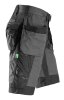 6904 Pantaloncini da lavoro Snickers FlexiWork, con tasche a fondina - 5804 grigio acciaio-nero - 064 (taglia standard)