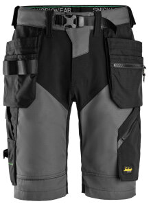 6904 Snickers FlexiWork ArbeitsShorts, mit Holstertaschen...