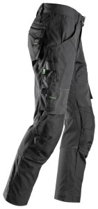 6903 Pantaloni da lavoro Snickers FlexiWork - 0404 nero - 120 (taglia corta: lunghezza gamba -6 cm)