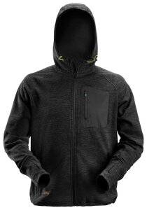 8041 Snickers FlexiWork Fleece Hoodie - 0404 schwarz - XL...