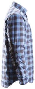 8501 Snickers RuffWork gefüttertes Flanell Karoshirt - 9554 marineblau-hellblau - XL