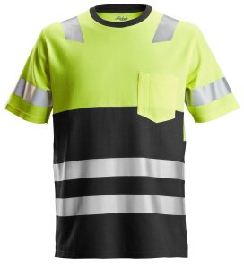2534 Snickers T-Shirt AllroundWork High-Vis Kl. 1