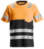 2534 Snickers T-Shirt AllroundWork High-Vis Class 1