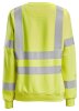 2876 Snickers ProtecWork  Damen Sweatshirt High-Vis Kl