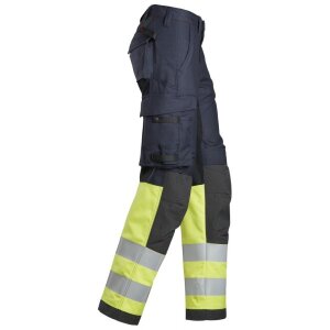 6367 Snickers Damenhose ProtecWork  High-Vis Kl. 1, Regular Fit