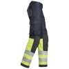 6367 Snickers Womens ProtecWork Pants High-Vis Class 1, Regular Fit
