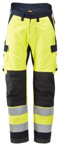 6663 Snickers ProtecWork  Pantaloni invernali High-Vis...