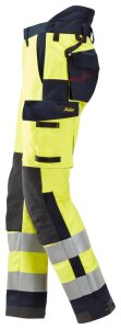 6663 Snickers ProtecWork  Pantaloni invernali High-Vis...