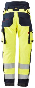 6663 Snickers ProtecWork  Winter Pants High-Vis Class 2, Regular Fit